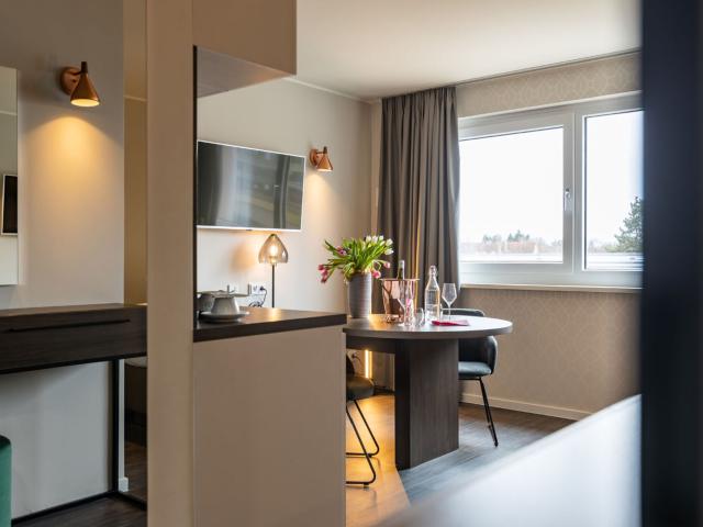 Design Studio Apartment 29 m² with Balcony in Aschheim near Munich