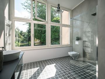 Design Studio with a view of the countryside  City Apartments Siegburg