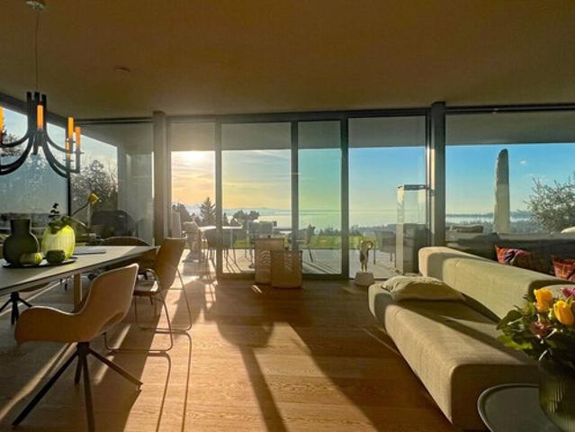 Design trifft Aussicht Luxuswohnung am Bodensee