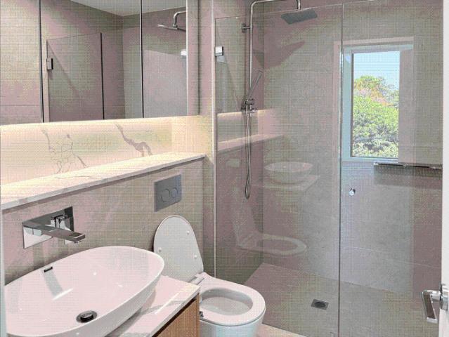 Designer Two Bedroom Living with a Beautiful Treetop Outlook