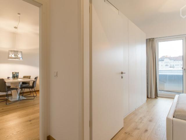 Designer condo riverfront with concierge service +5min to Central Station, Berlin Amsterdam Apartments for Rent