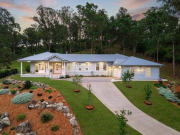 Designer home with breathtaking views