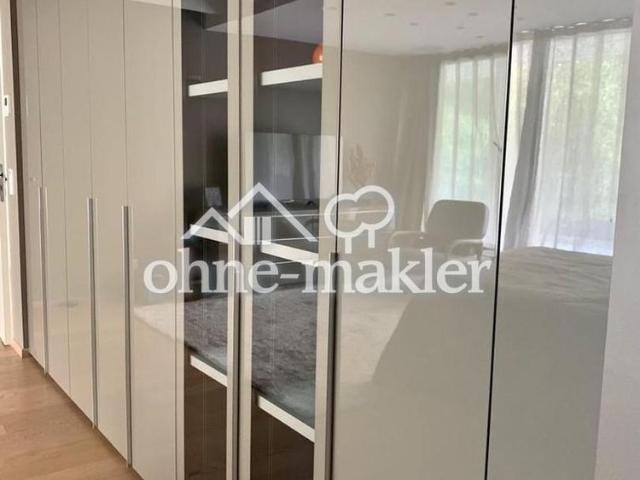 Designer Maisonette Wohnung nähe Zoopark mit Blick ins Grüne, Fussbodenheizung, Kamin, Terrasse