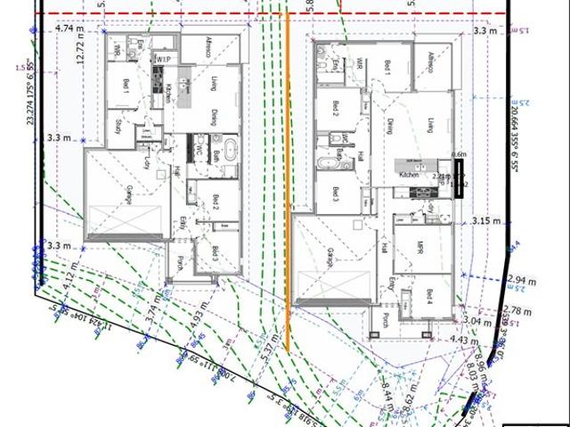 Detached Duplex 4+3 H&L