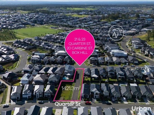 Detention Basin & Temporary Road | Invest for the Future | North Facing Backyard