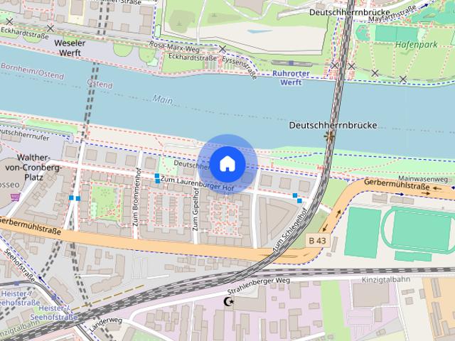 Deutschherrnufer, Frankfurt am Main