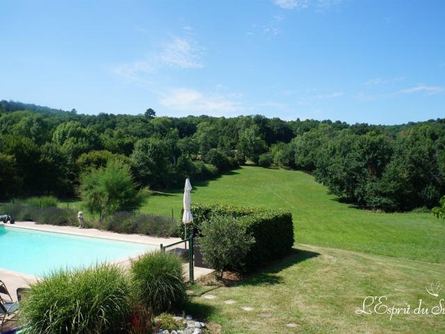 Deux maisons en pierre, piscine et terrain de 1,8 ha 260m² Le verdier
