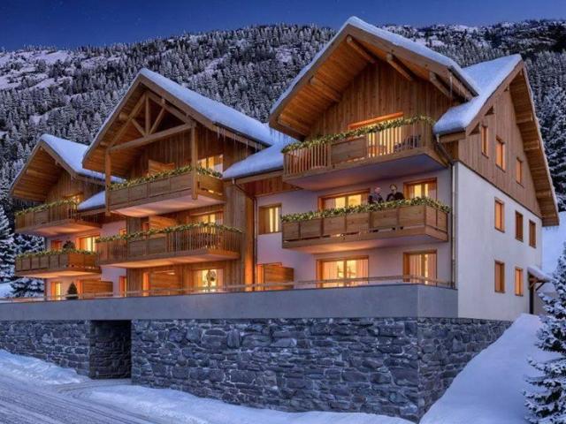 Deux appartements duplex en attique de 3 chambres à vendre s. m² Oz Oz en Oisans