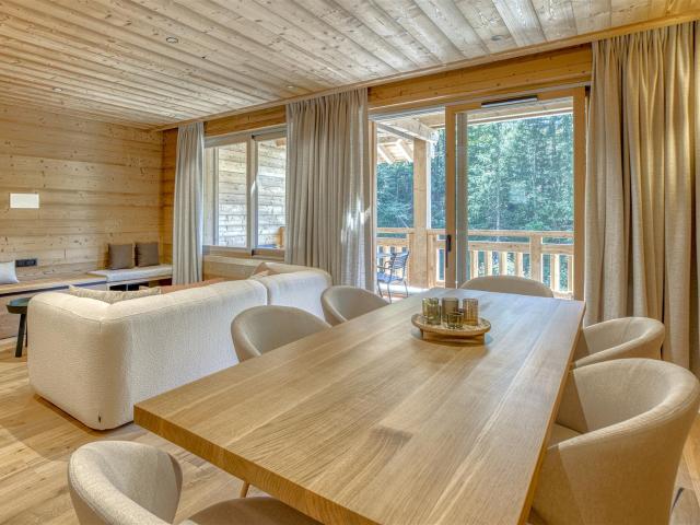 Deux chalets neufs, entièrement meublés, de 4 chambres, prêt. m² Le Grand Bornand