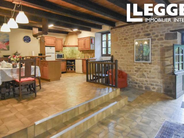 Deux charmantes maisons en pierre,chalet bois grange,etables avec 2 ha de pré, cadre bucolique Corrèze
