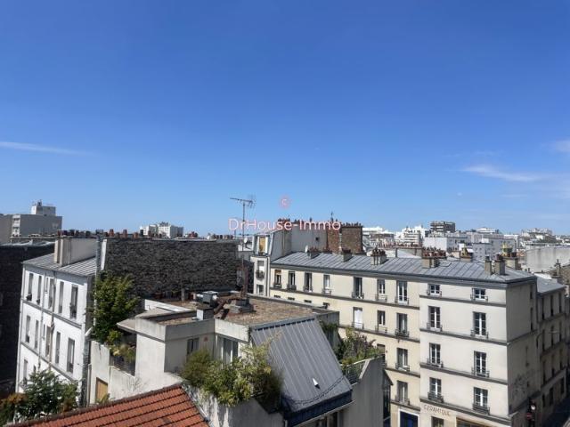 DEUX PIECES 5E ET DERNIER ETAGE VUE PANORAMIQUE BALCON