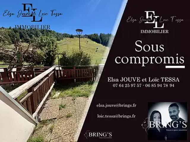 Dévoluy 05250 Achat / Vente appartement 1 pièce t1 terrasse