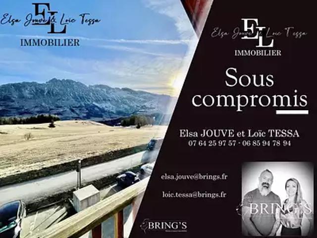 Dévoluy 05250 Achat / Vente appartement 3 pièces t3 piscine