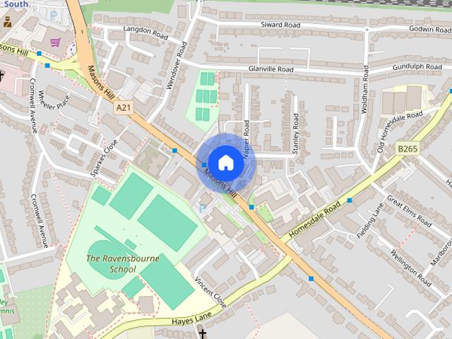 Devonshire Square, Bromley, BR2