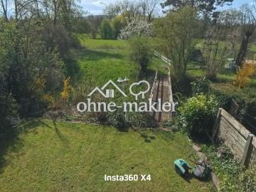 DHH Stadtgrenze angrenzendes Gartengrundstück