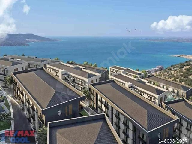 DİDİM AKBÜKTE DENİZ MANZARALI 1+1 DAİRE!