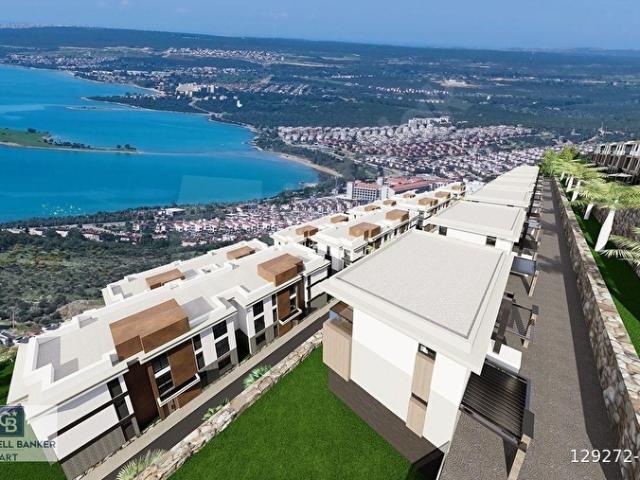 DİDİM AKBÜK'TE PANORAMİK DENİZ MANZARALI PRESTİJLİ PROJEDE 2+1