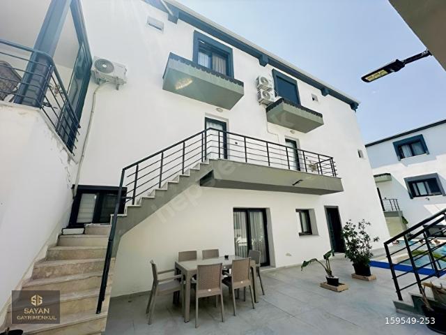DİDİMDE 3+1 EŞYALI HAVUZLU BUTİK SİTEDE EŞYALI KİRALIK VILLA