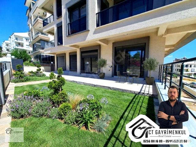 DİDİM'DE SATILIK 2+1 SIFIR DAİRE GENİŞ MÜSTAKİL BAHÇELİ ÖN CEPHE ULTRA LÜKS DAİRE !