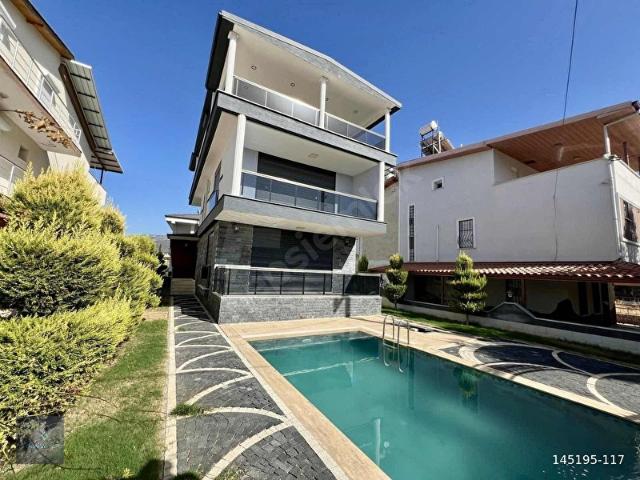 DİDİMDE ULTRA LÜKS TAM MÜSTAKİL SAHİLE 200 METRE AKILI 5+2 VILLA