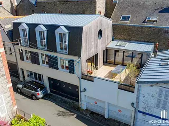 Dinard 35800 Achat / Vente maison 7 pièces t7 terrasse cave