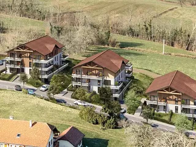 Dingy en Vuache 74520 Achat / Vente appartement 5 pièces t5 au dernier étage terrasse