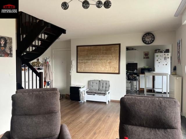 DINSHEIM / Bruche 3 P. Duplex 80 M2