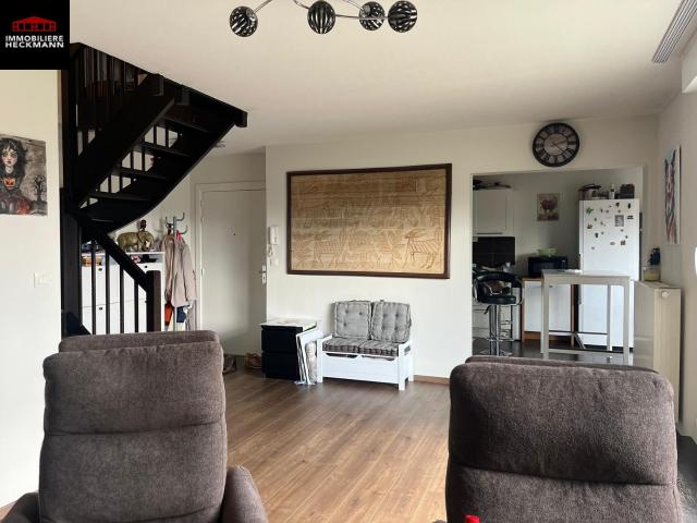MOLSHEIM proche 3 P. Duplex 80 M2