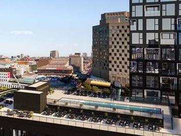 Quartier des Spectacles, Montreal - Terrace