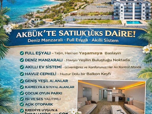 Didim Akbük Te Satılık 2+1 Daire