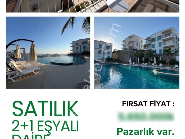 Didim Akbük Atakent 1 Sitesi’nde Manzaralı, Full Eşyalı 2+1 Dair