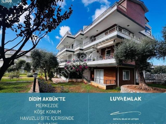 Didim Akbük'te Merkezi Konum Havuzlu Site İçinde 2+1 Daire