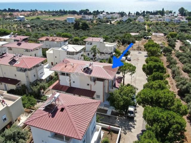 Didim Akköy'de Deniz Manzaralı Geniş Teraslı 3+1 Villa