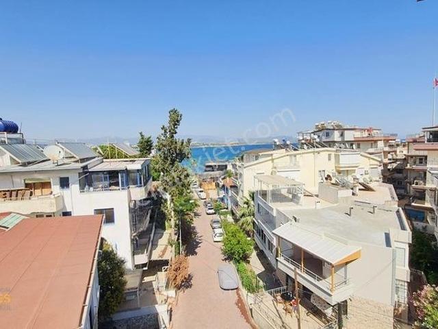 Didim Çamlık Mahallesinde Deniz Manzaralı Kiralık Dubleks Daire