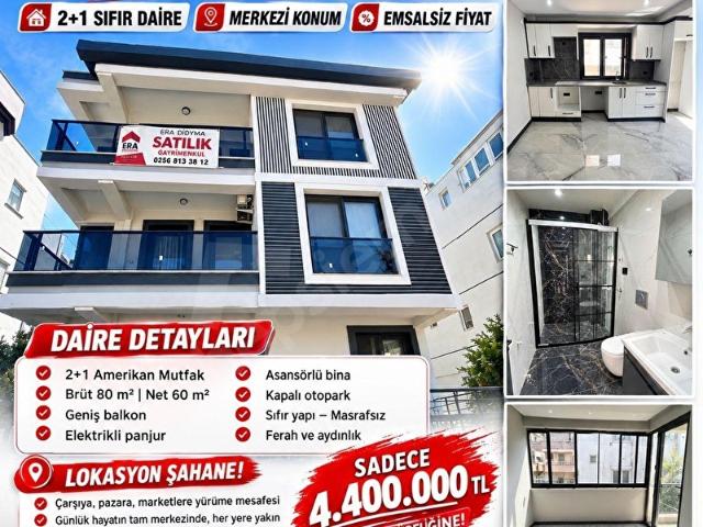 Didim cumhuriyet te satılık uygun daire