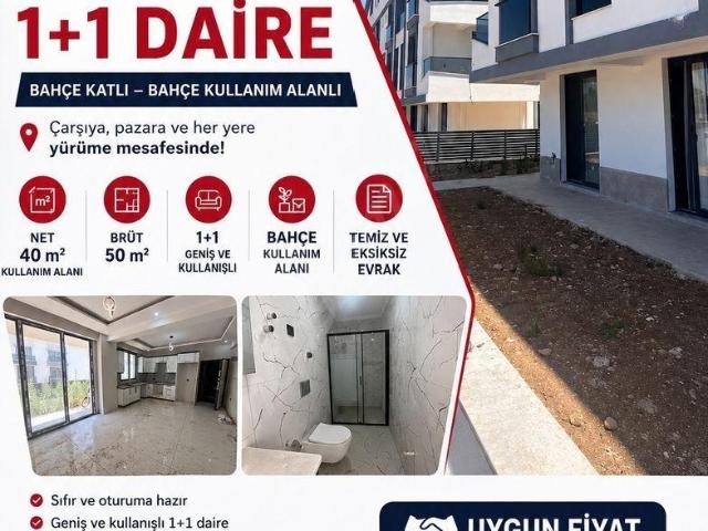 Didim Efeler de satılık 1+1 uygun daire