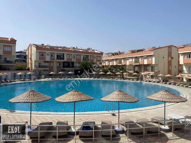Didim Satılık Havuzlu Sitede 3+1 Ful Esyalı Bahcelı Yazlık Daıre