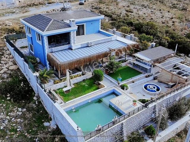 Didim Seyrantepede Tam Müstakil Havuzlu Yeni 4+1 Villa