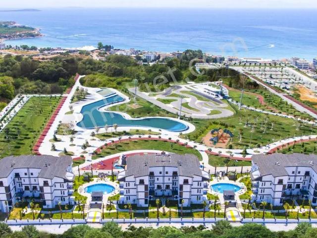 Didim'de Kiralık Lüks Site İçi 1.kat Deniz Manzaralı 2+1 Daire