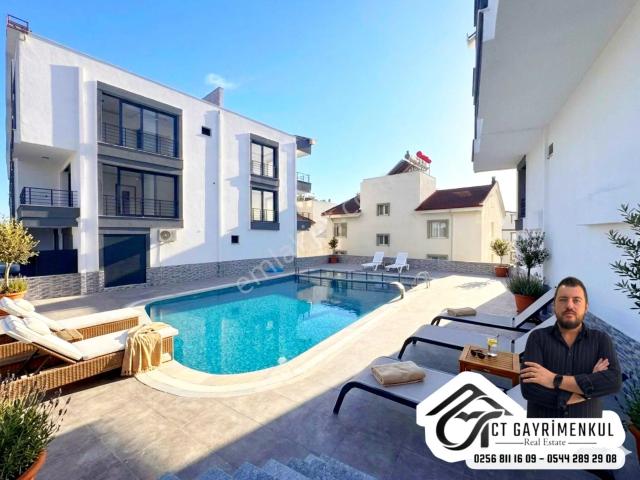 Didim'de Satılık 2+1 Orta Kat Sitede Havuzlu Deniz Manzaralı Sıfır Daire