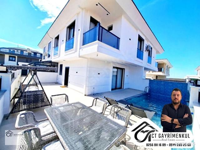 Didim'de Satılık 3+1 Havuzlu Bahçeli Full Eşyalı Denize Yakın Villa !