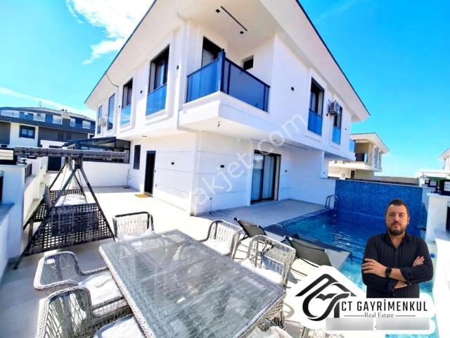Didim'de Satılık 3+1 Havuzlu Bahçeli Full Eşyalı Denize Yakın Villa !
