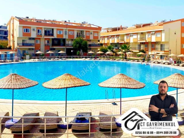 Didim'de Satılık İngilizden 3+1 Ebebyn Banyolu Site İçerisinde Havuzlu Eşyalı Fırsat Daire !
