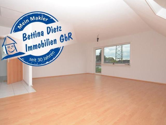 DIETZ: 2016 sanierte 3 Zimmer Dachgeschosswohnung Top modernisiert Herrliche Wohnlage
