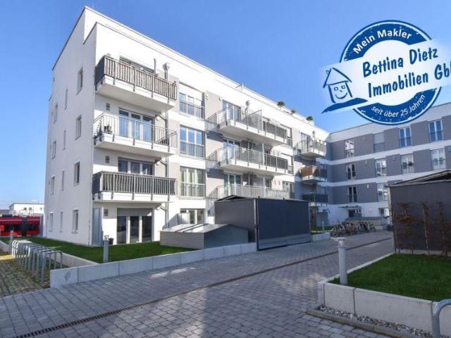 DIETZ: Moderne und helle 2 Zimmerwohnung im EG! mit 1 TG Stellplatz und Kellerraum!