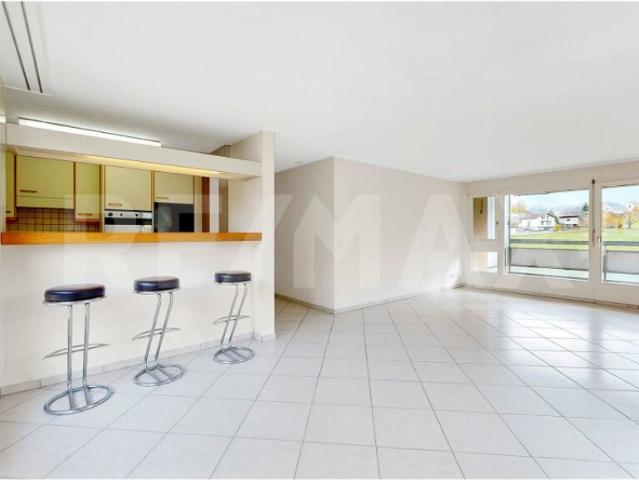 Die Aussicht inklusive 4½ Zimmer Dachwohnung im obersten Geschoss