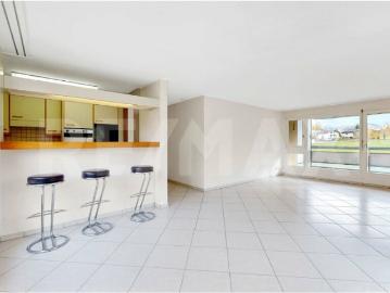 Die Aussicht inklusive 4½ Zimmer Dachwohnung im obersten Geschoss