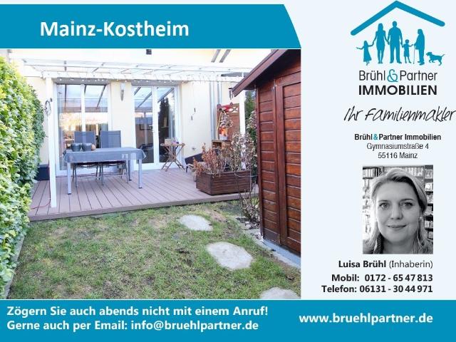 Die eigenen vier Wände mit Garten und Stellplatz Südterrasse und Fernwärme