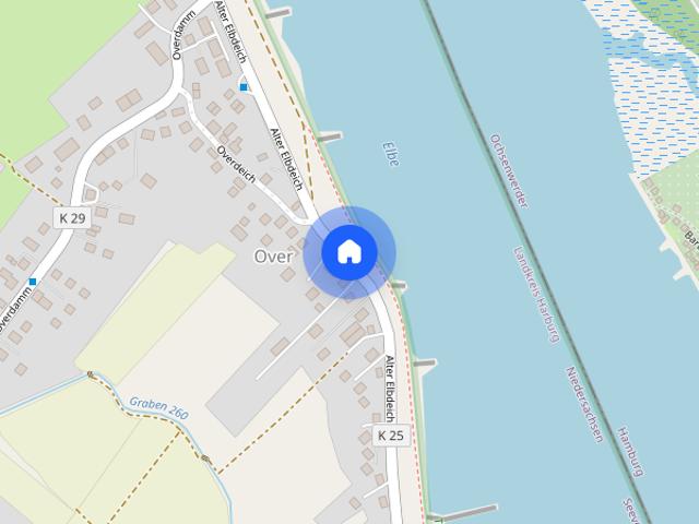 Die Elbe vor der Tür: 3 Zimmer Wohnung in Over!