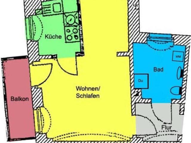 Die ersten eigenen vier Wände! Balkon, Tageslichtbad, separate Küche!